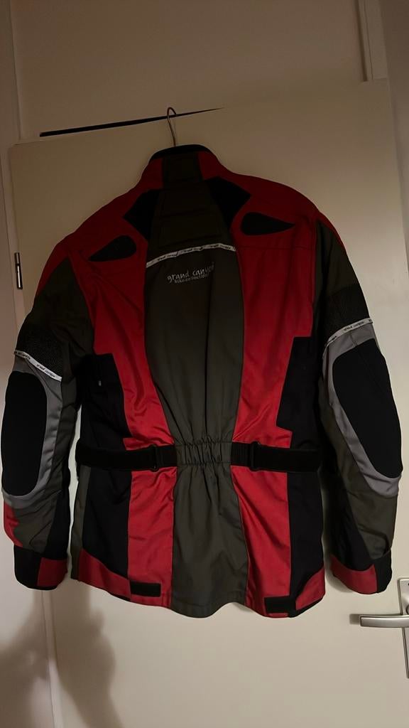 Nieuw Grand Canyon Maxtex Motorjas - Rood/Zwart/Grijs M, Ophalen of Verzenden, Nieuw zonder kaartje, Dames, Jas | textiel