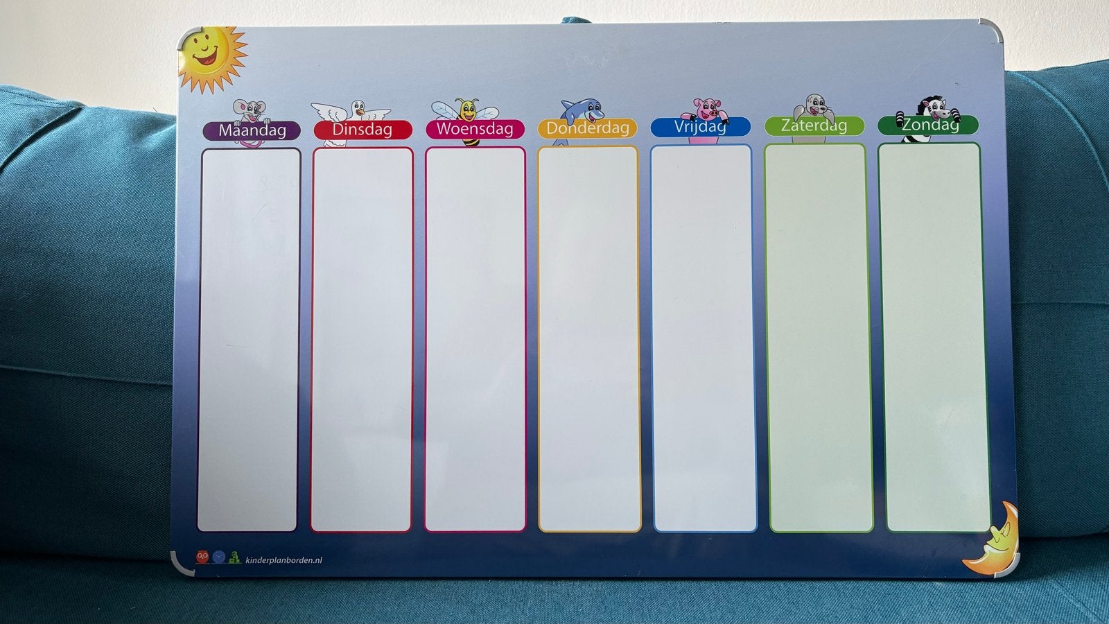 Magnetisch whiteboard planbord, Diversen, Ophalen of Verzenden, Zo goed als nieuw, Whiteboard