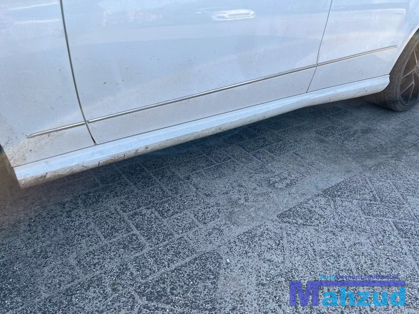 MERCEDES E KLASSE W212 wit 149 AMG Zijskirt set 2009-2013, Gebruikt, Mercedes-Benz AG, Mercedes-Benz, Ophalen of Verzenden