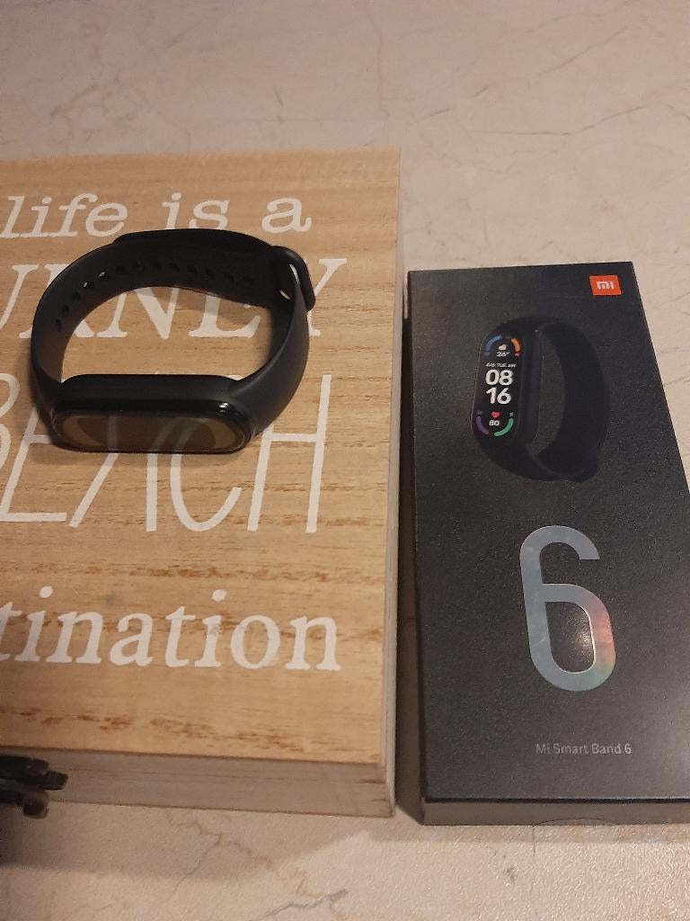 2 x Xiaomi XMSH15HM Mi Smart Band 6, Xiaomi redmi, Conditie, Zwart, Nieuw