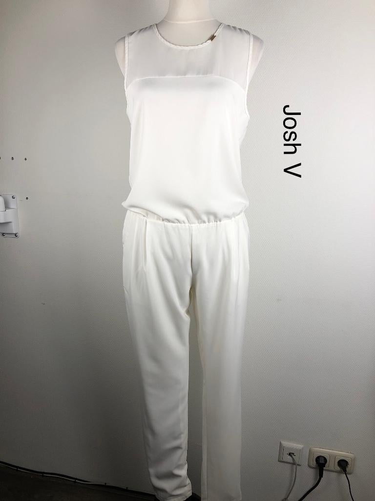 Josh V Jumpsuit  (mt: 38) 14,4/8565, Kleding | Dames, Jumpsuits, Wit, Ophalen of Verzenden, Zo goed als nieuw, Josh V