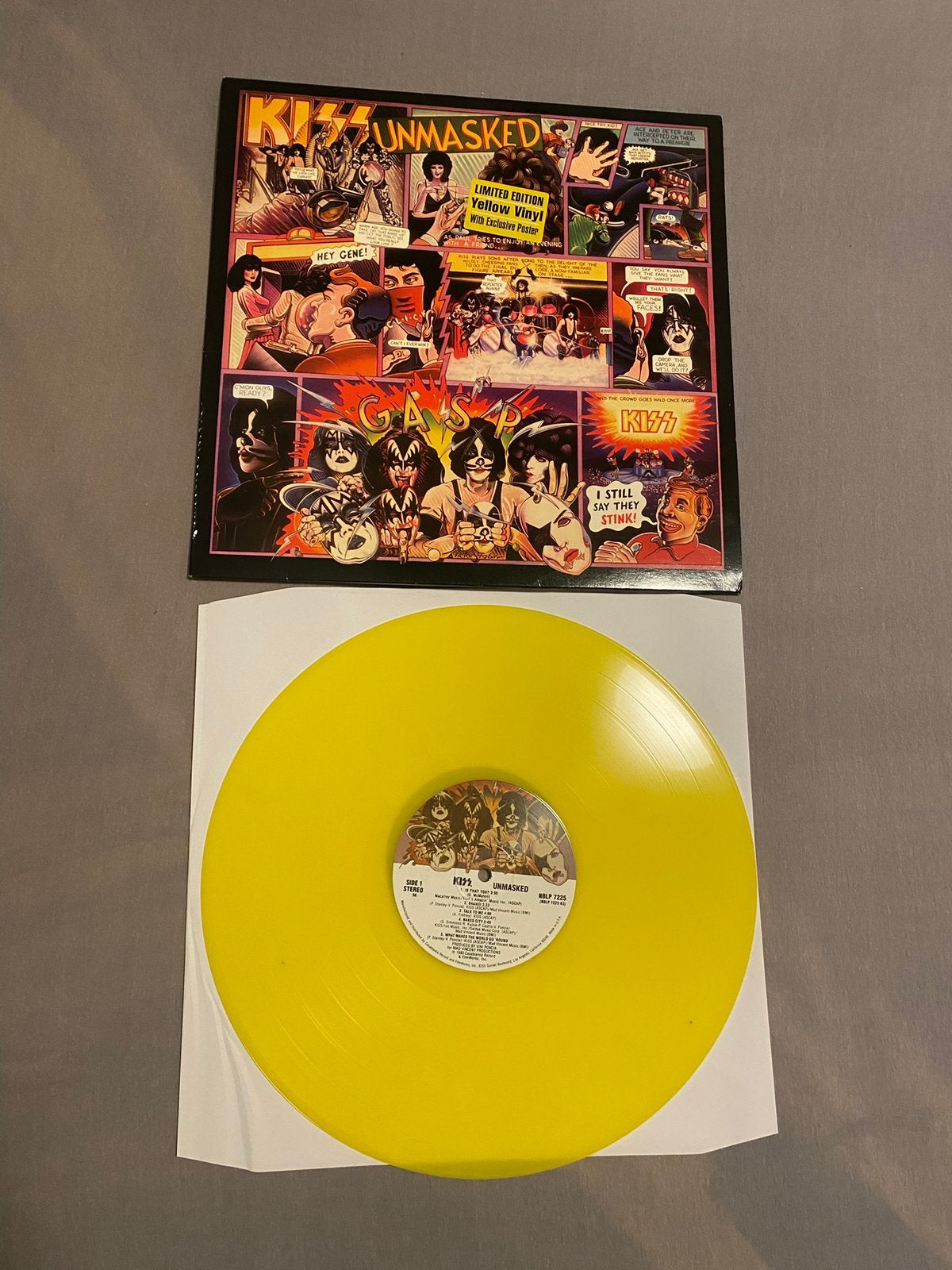 Kiss Unmasked Vinyl, Cd's en Dvd's, Verzenden, Zo goed als nieuw, Overige formaten, Poprock