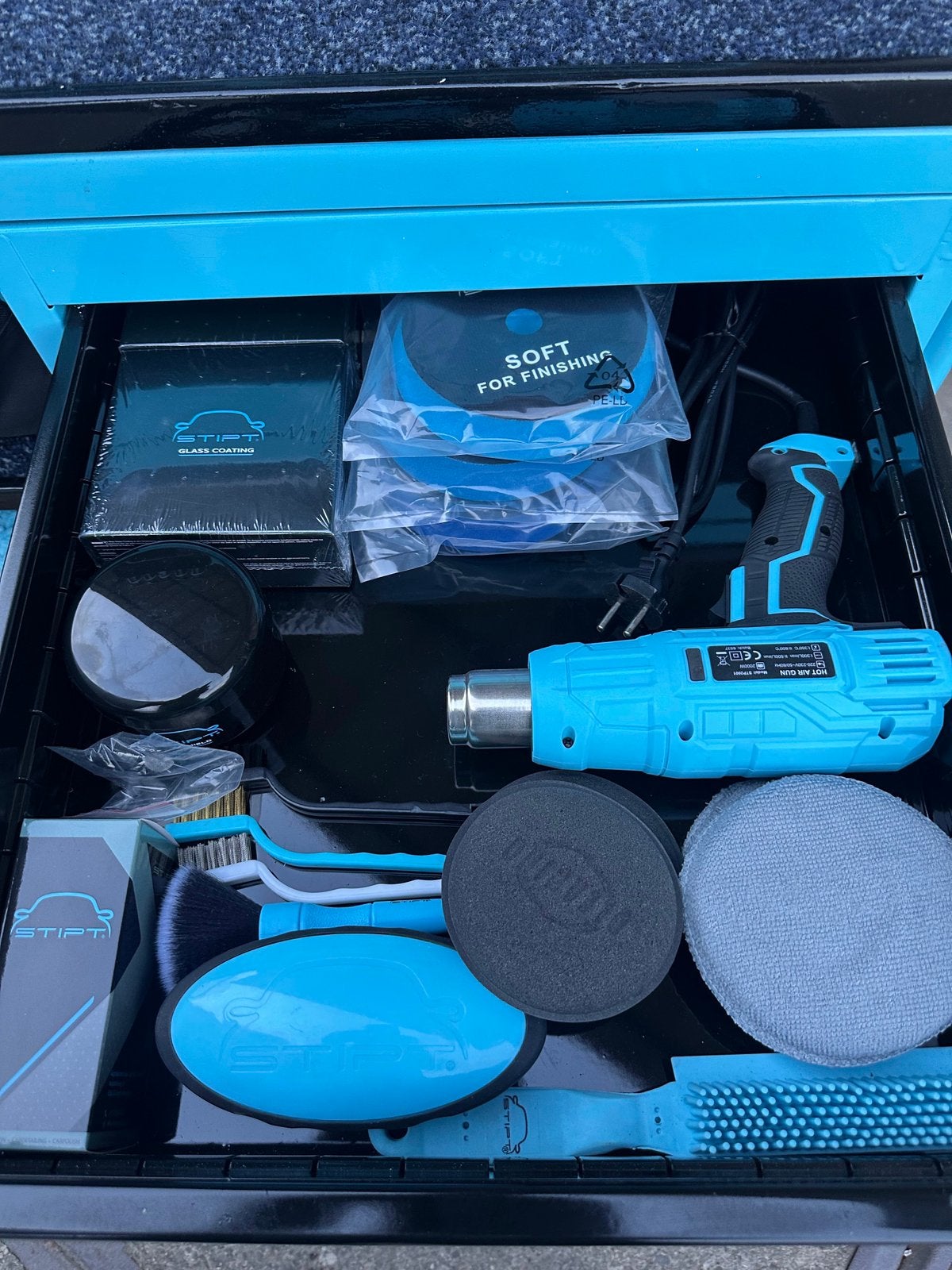 Foto 12 van Stipt Detailer Werkstation met complete set (zelfgemaakt)