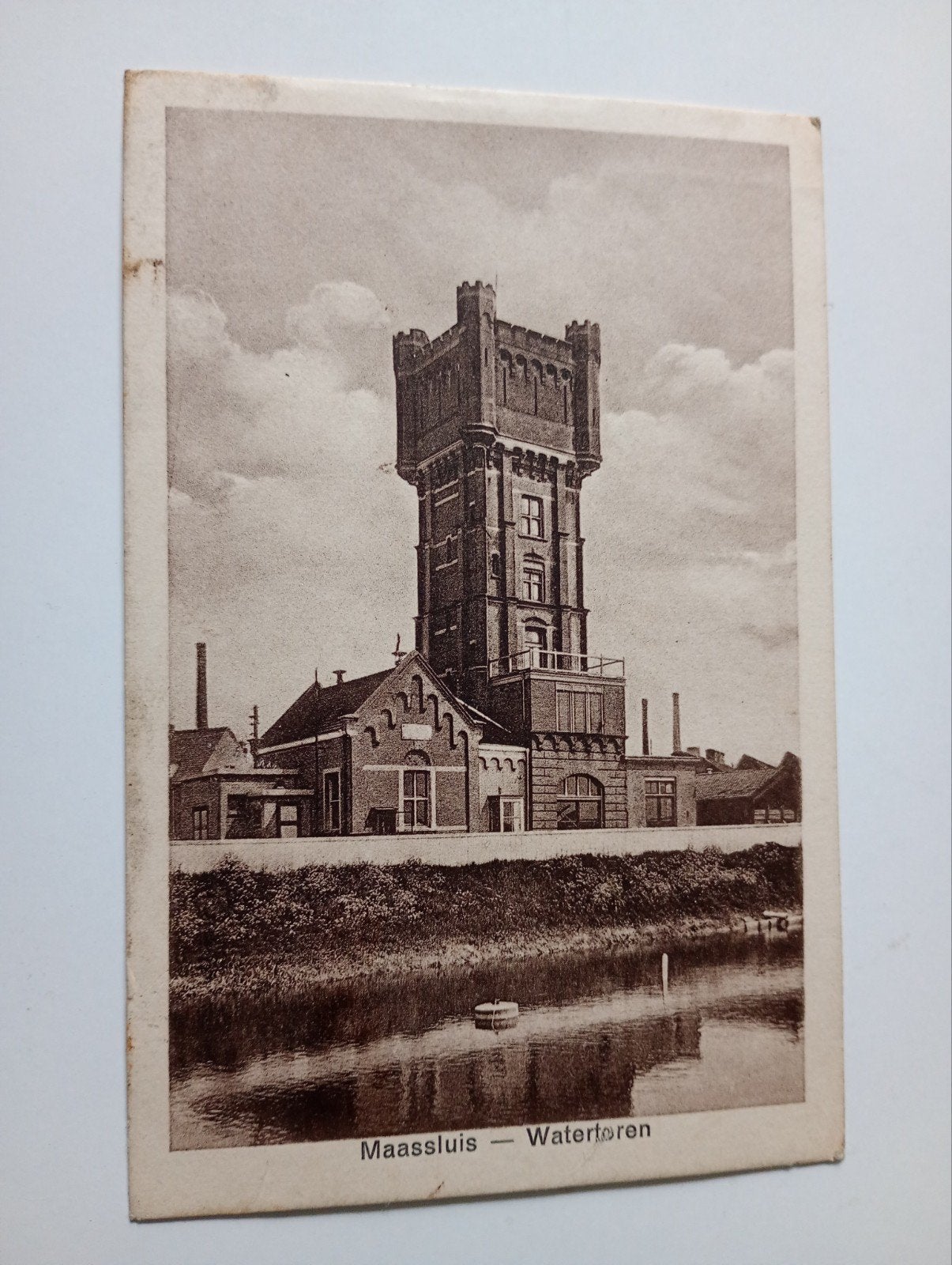 Maassluis Watertoren, Ophalen of Verzenden, 1920 tot 1940, Ongelopen, Zuid-Holland