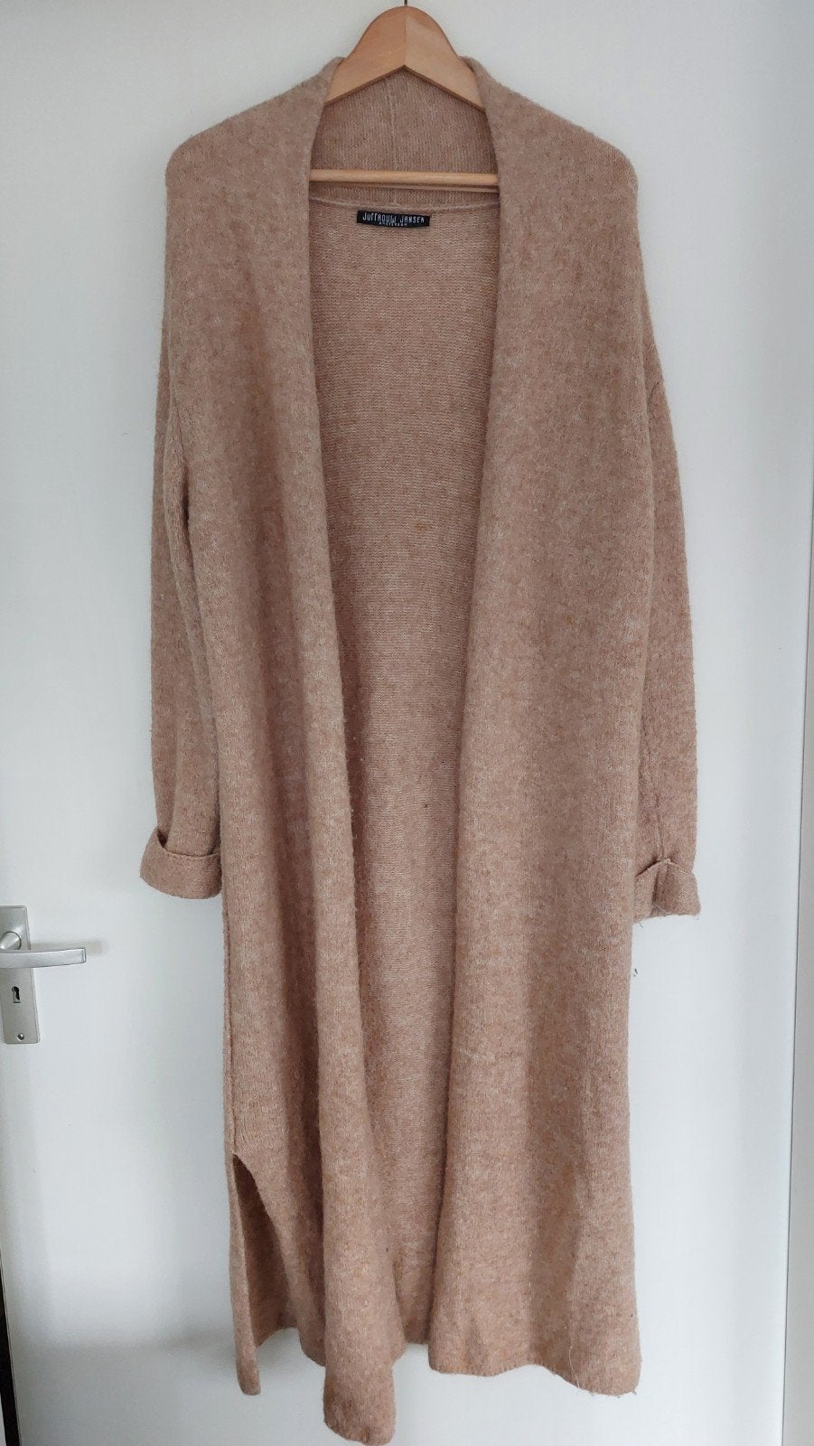 Juffrouw Jansen Amsterdam lang vest beige maat M, Maat 38/40 (M), Beige, Ophalen of Verzenden, Zo goed als nieuw