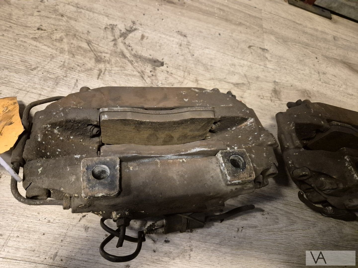 Peugeot 607 2001 - 2009 remklauw set BREMBO 4 pots €250, Auto-onderdelen, Remmen en Aandrijving, Gebruikt, -, -, Ophalen of Verzenden