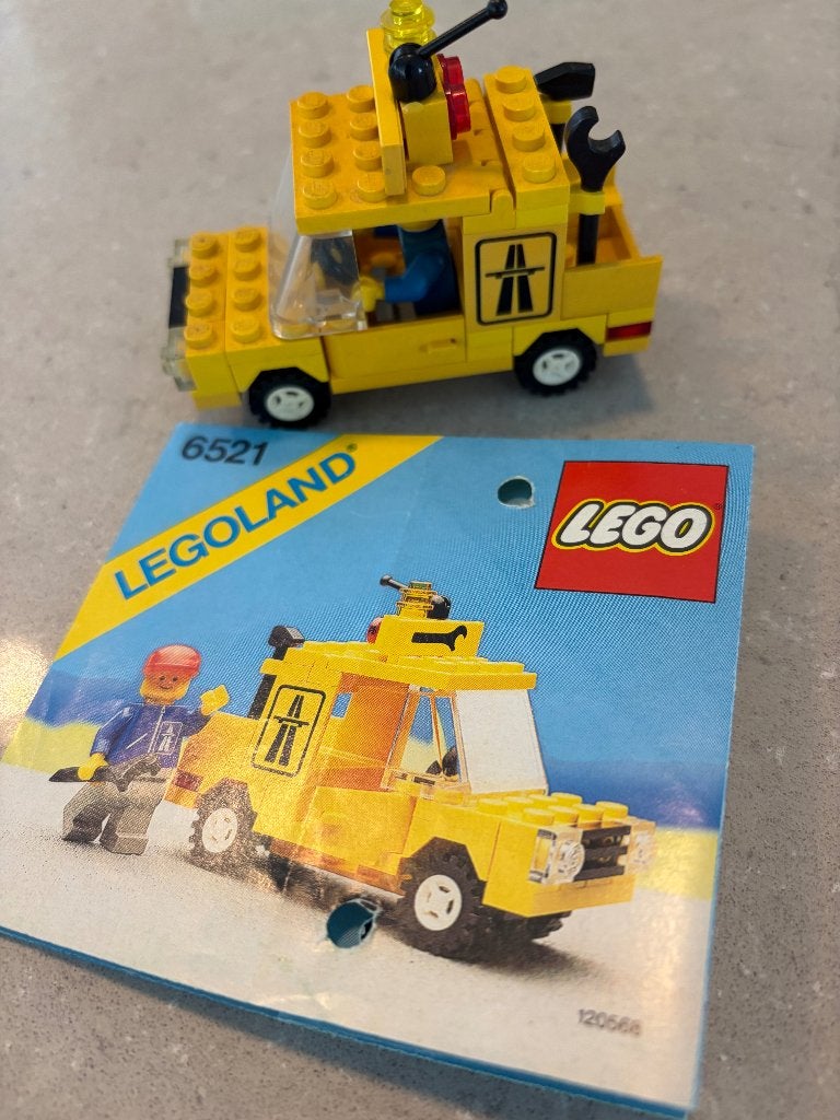 LEGO Legoland 6521: Roadside Repair, Gebruikt, Lego, Ophalen of Verzenden, Complete set