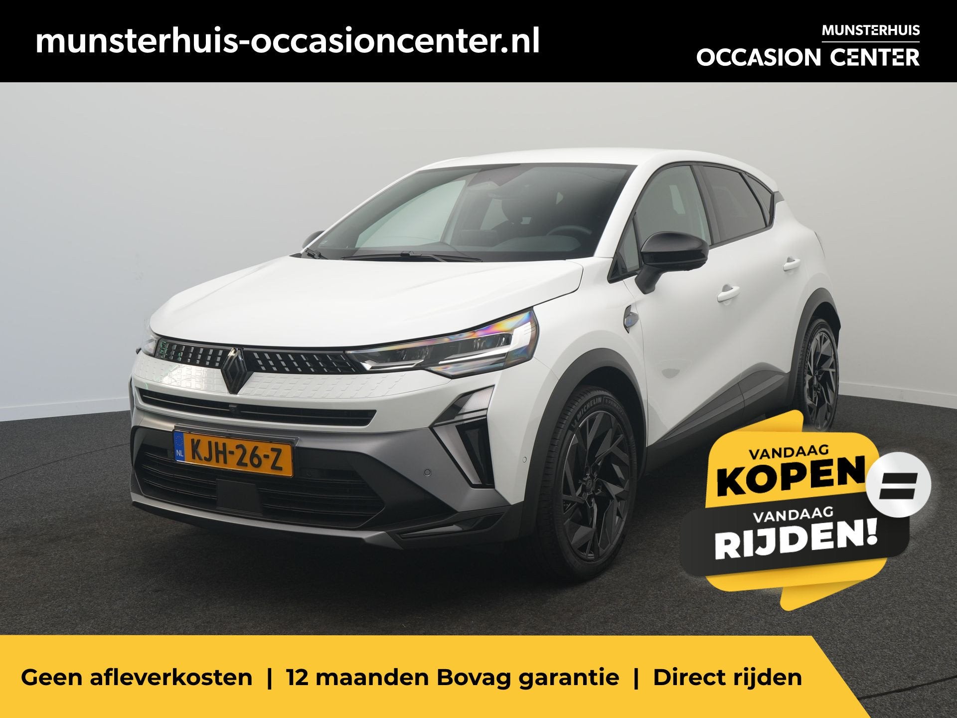 Renault Captur 1.8 E-Tech Full Hybrid 160 Esprit Alpine - RI, Auto's, 12 maanden, Overige brandstoffen, Origineel Nederlands, Bedrijf
