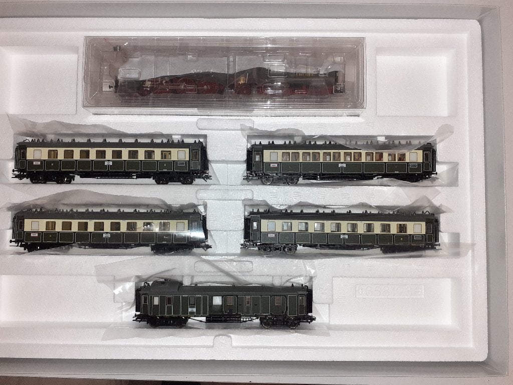 Märklin 26360 H0 – Beierse sneltrein – S 3/6 “Langbenige”, Hobby en Vrije tijd, Modeltreinen | H0, Wisselstroom, Treinset, Ophalen of Verzenden