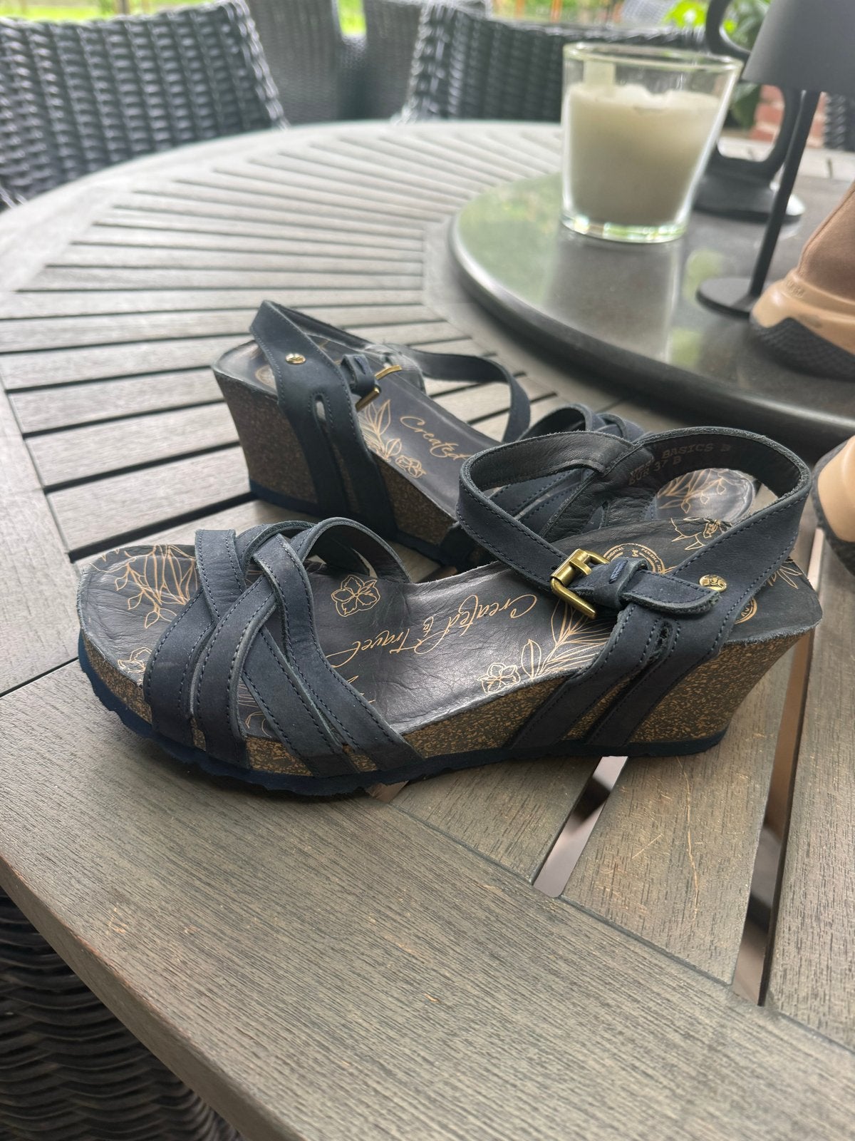 Panama Jack sandalen maat 37 blauw - zo goed als nieuw, Kleding | Dames, Schoenen, Ophalen of Verzenden, Zo goed als nieuw, Blauw