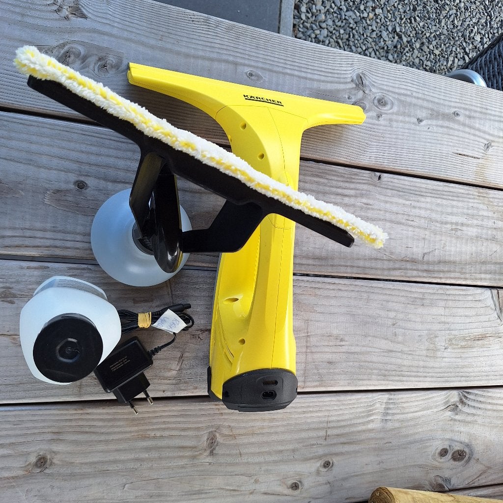 Karcher raamwasser, Ophalen, Raamwisser of Trekker