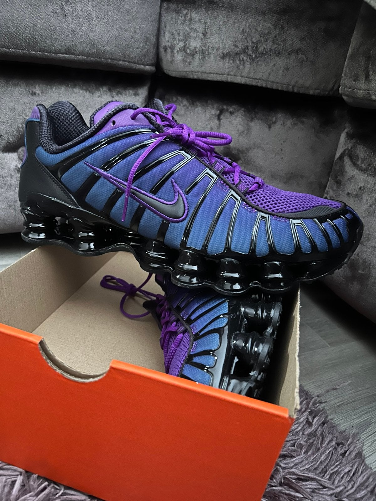 Nike Shox TL “Voltage Purple / Blue Force / Black, Ophalen, Nieuw, Zwart