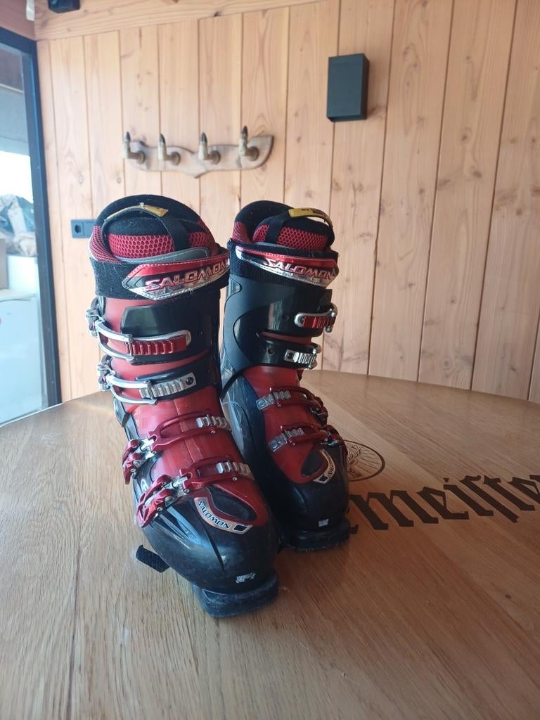 Salomon skischoenen maat 28.5 (EU 44), 160 tot 180 cm, Gebruikt, Schoenen, Skiën