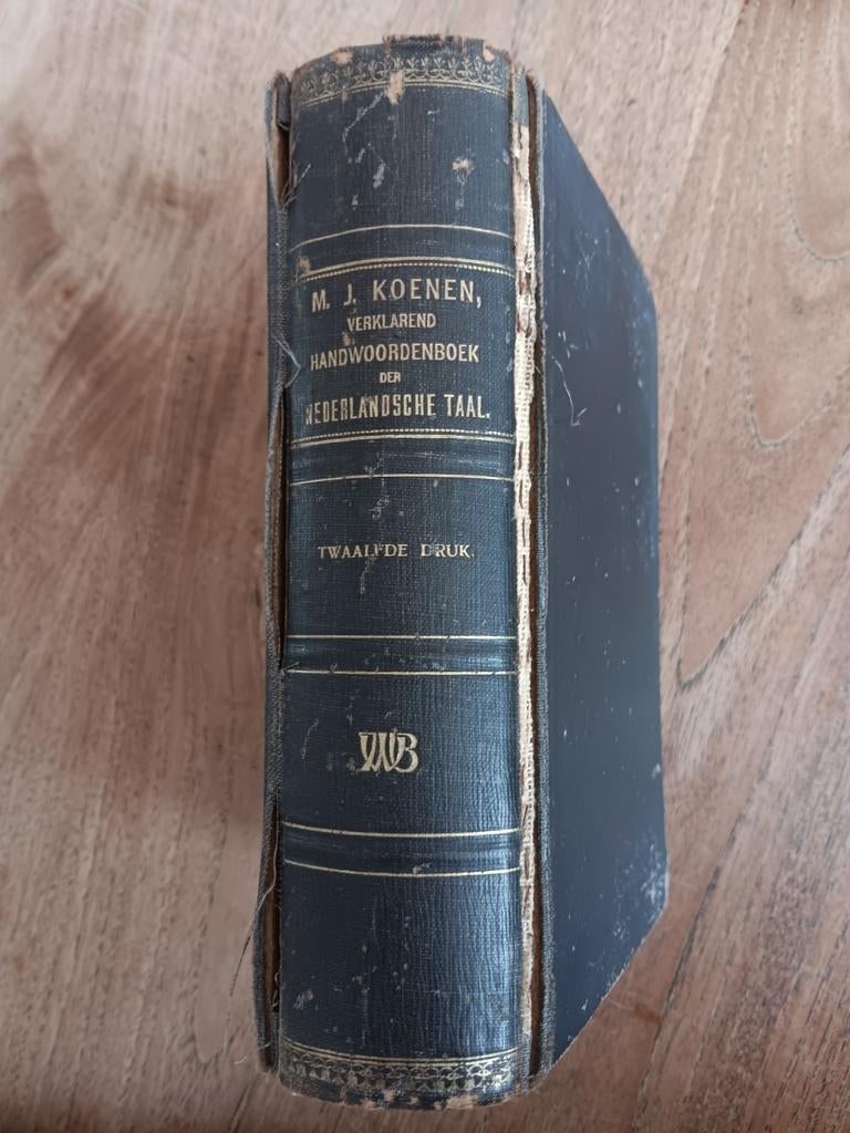 Antiek M.J. Koenen Verklarend Handwoordenboek, Gelezen, Koenen of Wolters, Nederlands, Ophalen of Verzenden