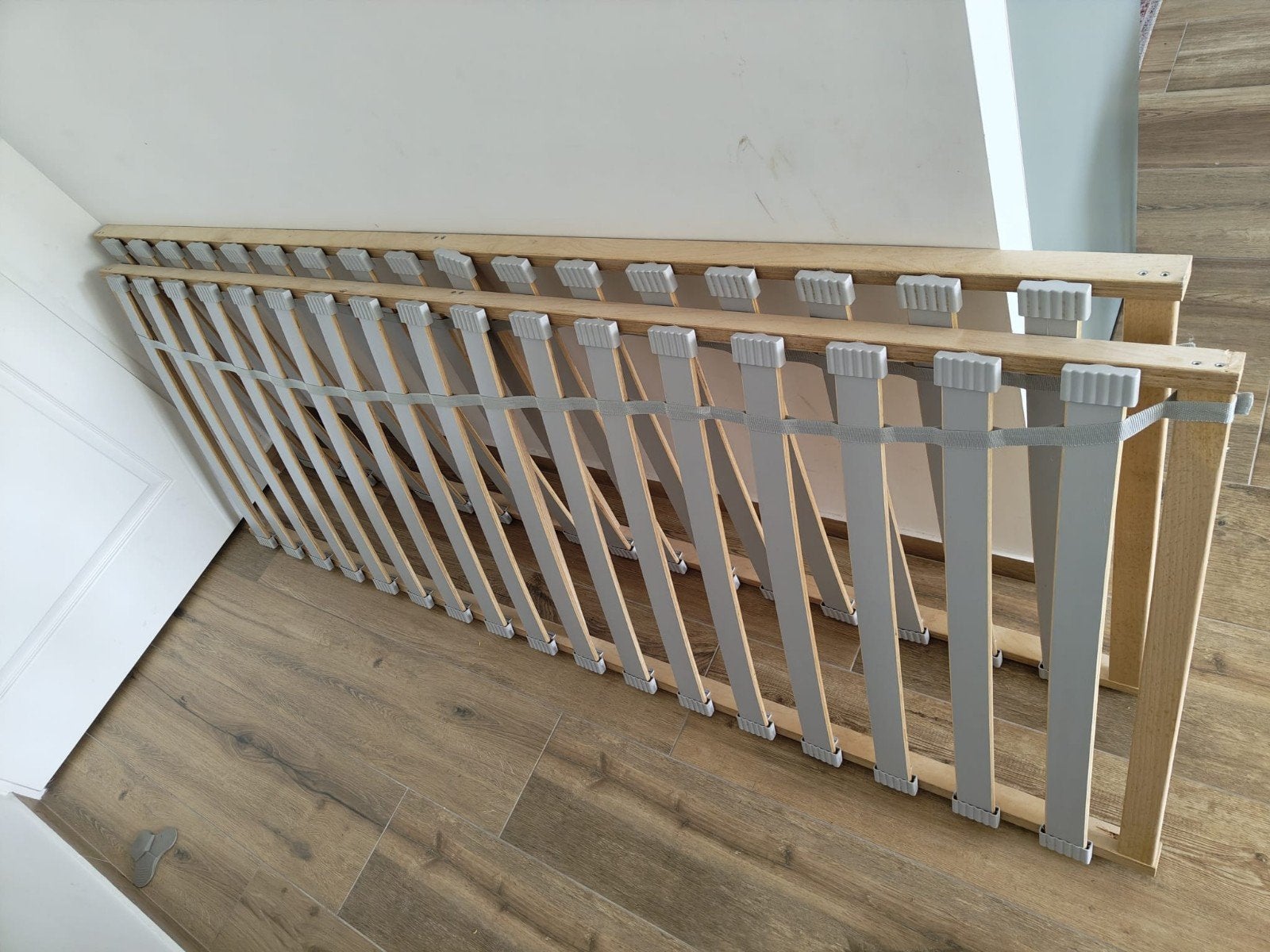 2 IKEA Sultan Lödingen lattenbodems, Huis en Inrichting, Slaapkamer | Matrassen en Bedbodems, Ophalen, Gebruikt, 90 cm, Eenpersoons