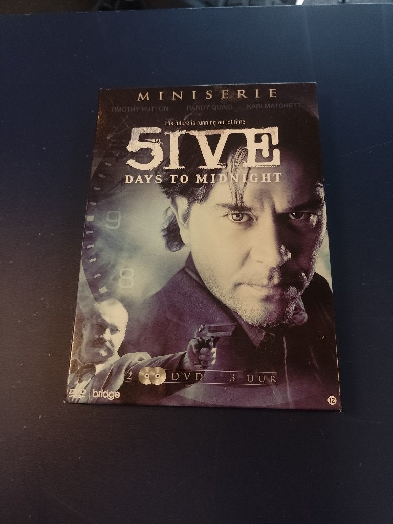 5ive Days to midnight - miniserie, Vanaf 12 jaar, Ophalen of Verzenden, Gebruikt, Overige genres