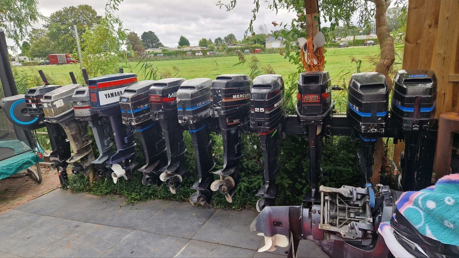 GEZOCHT: Yamaha & Mercury buitenboordmotoren (15 t/m 25 pk), Ophalen, Gebruikt, Motor en Techniek