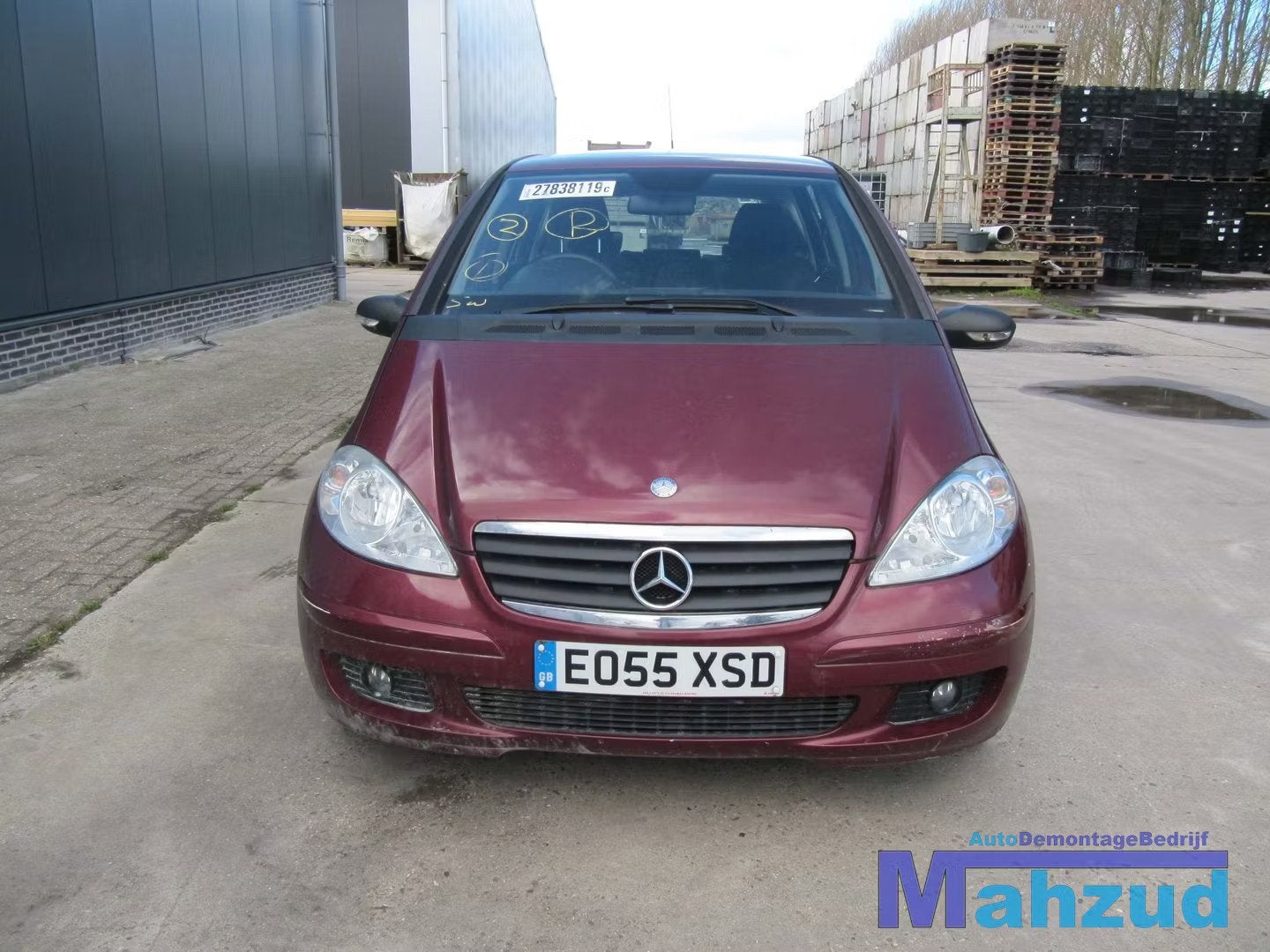 MERCEDES A KLASSE A170 W169 1.7 MOTORBLOK 266940 MOTOR, Gebruikt, Mercedes-Benz AG, Mercedes-Benz, Ophalen of Verzenden