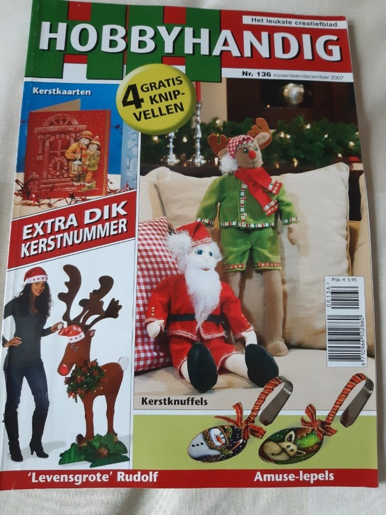 Nieuw Hobbymatig extra dik Kerstnummer., Ophalen of Verzenden, Nieuw, Knutselboek
