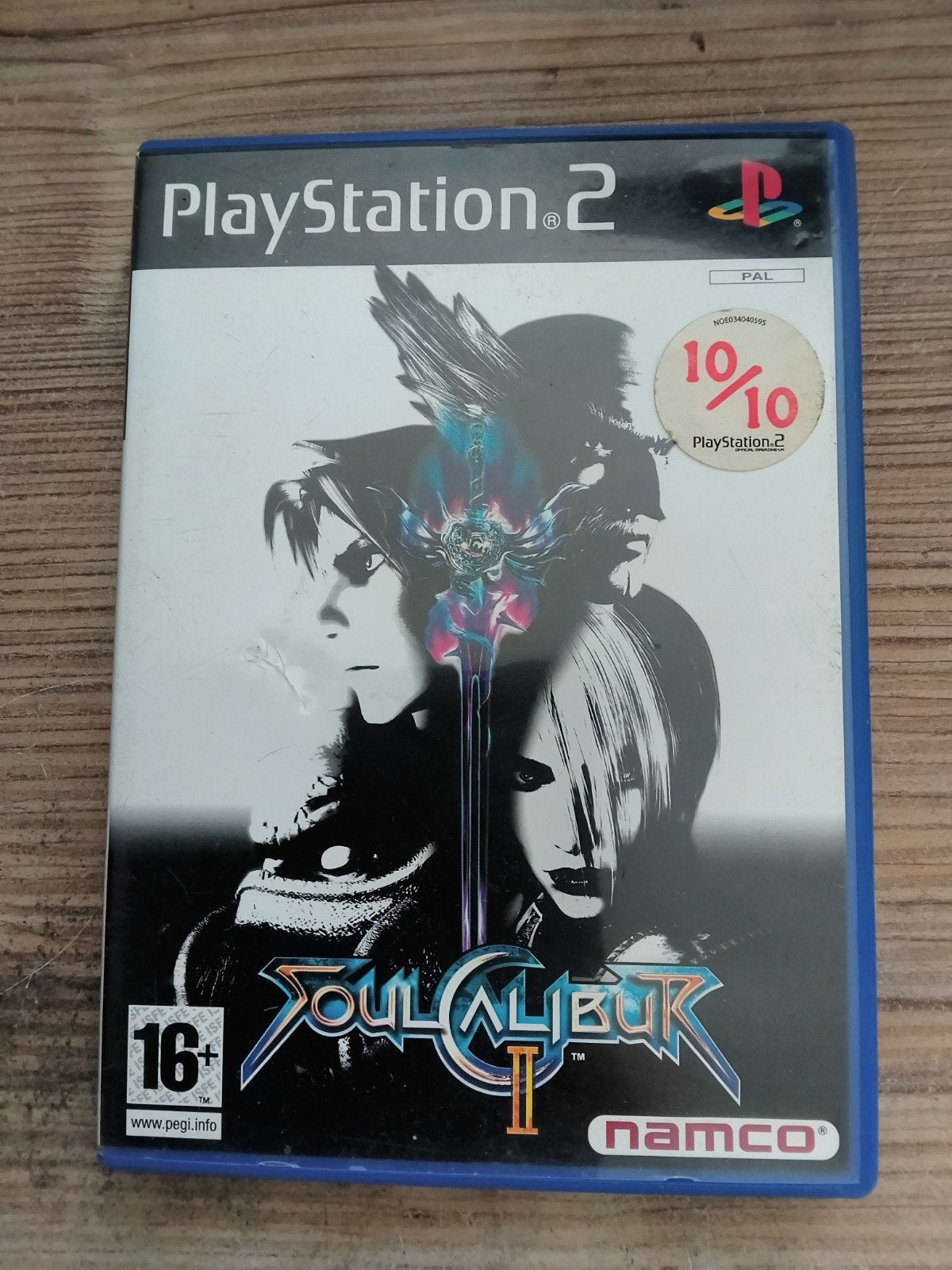 SoulCalibur II - PlayStation 2 - Vechtgame, Spelcomputers en Games, Games | Sony PlayStation 2, Gebruikt, Vechten, 2 spelers, Eén computer