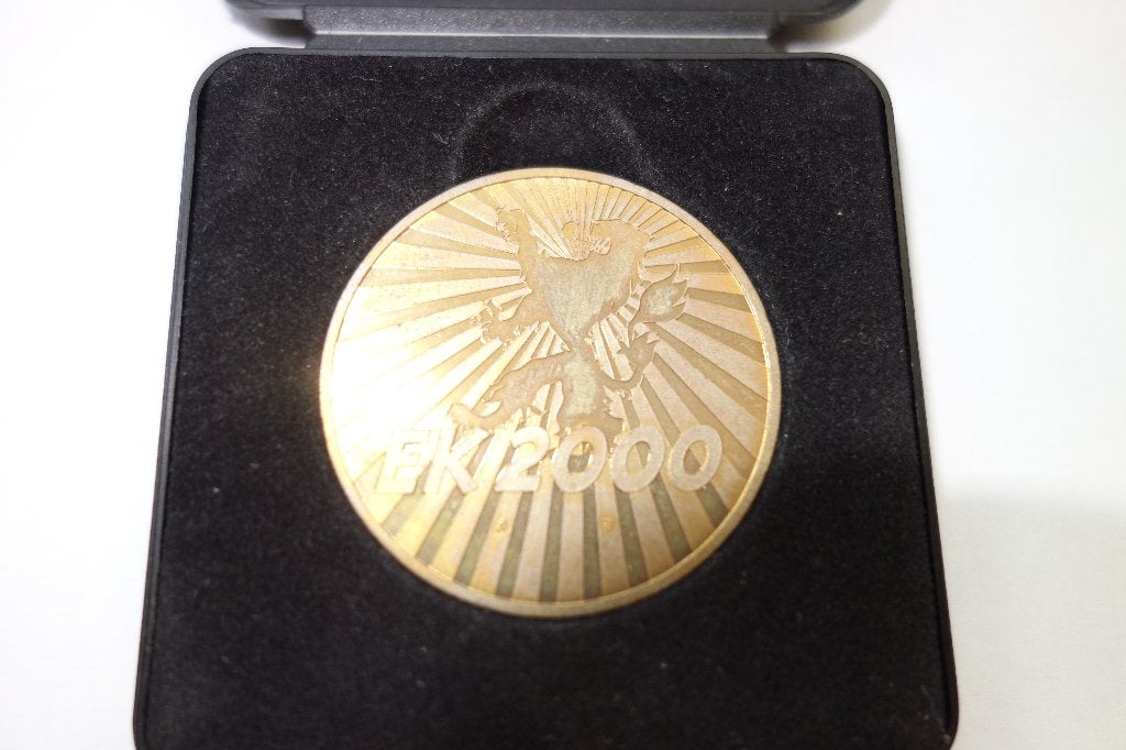 Penning EK 2000 voetbal, Ophalen of Verzenden, Overige materialen, Nederland