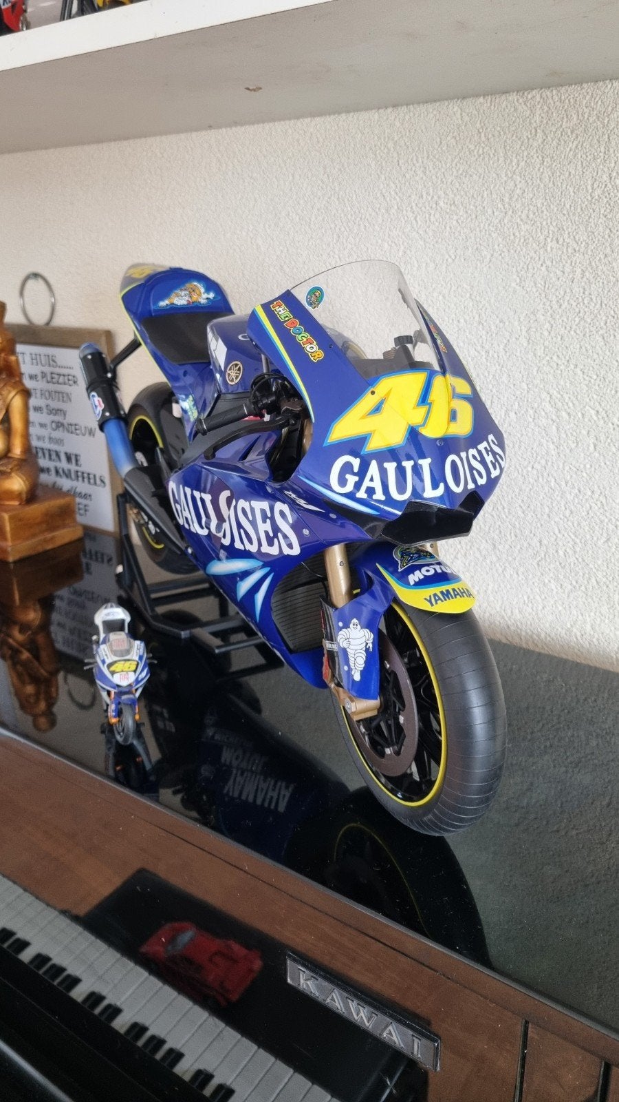 Minichamps Rossi MotoGP 1:4 limited edition, Ophalen of Verzenden, Nieuw, Motor