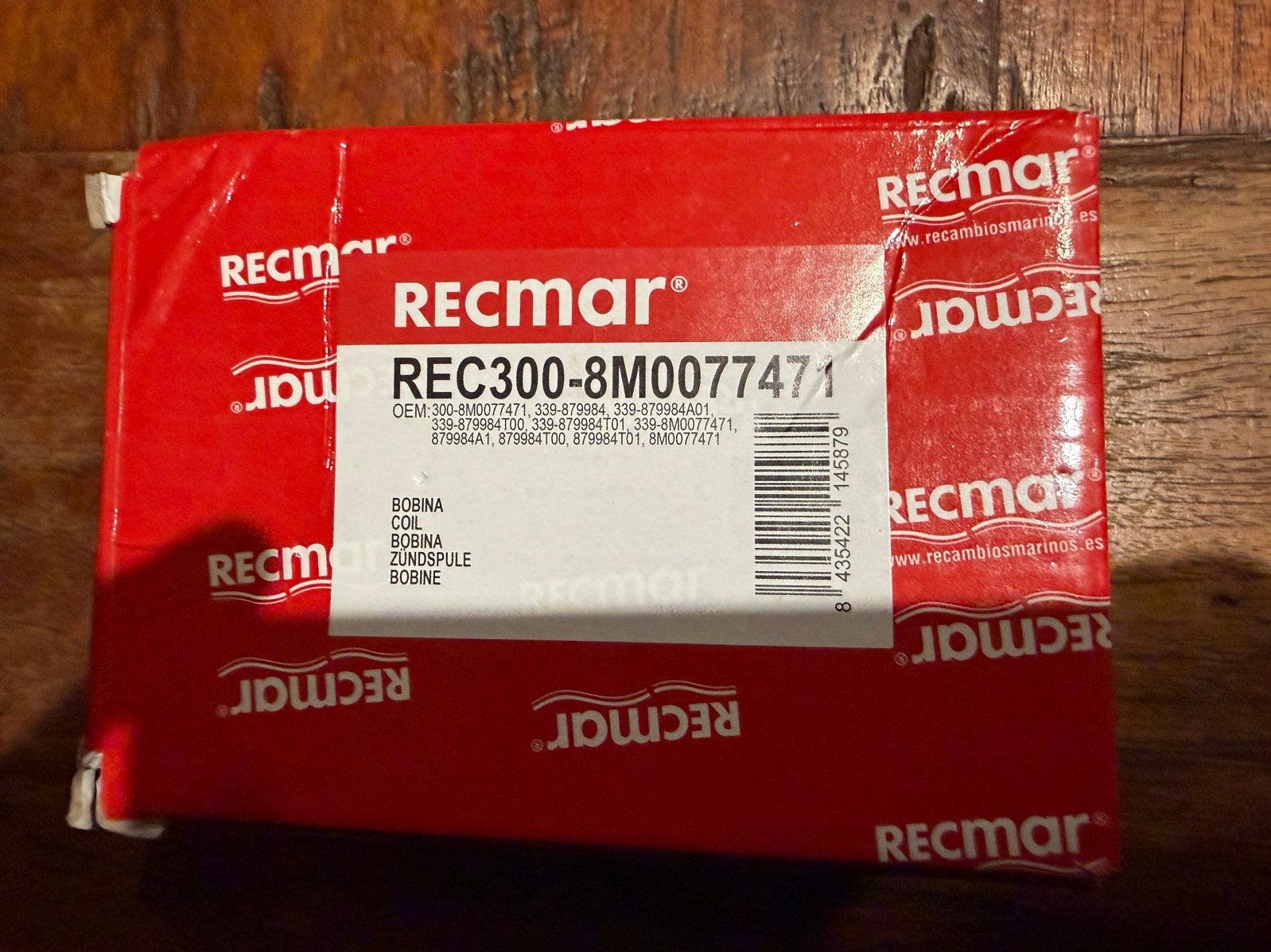 Bobine REC300-8M0077471 - Werking onbekend, Ophalen of Verzenden, Gebruikt