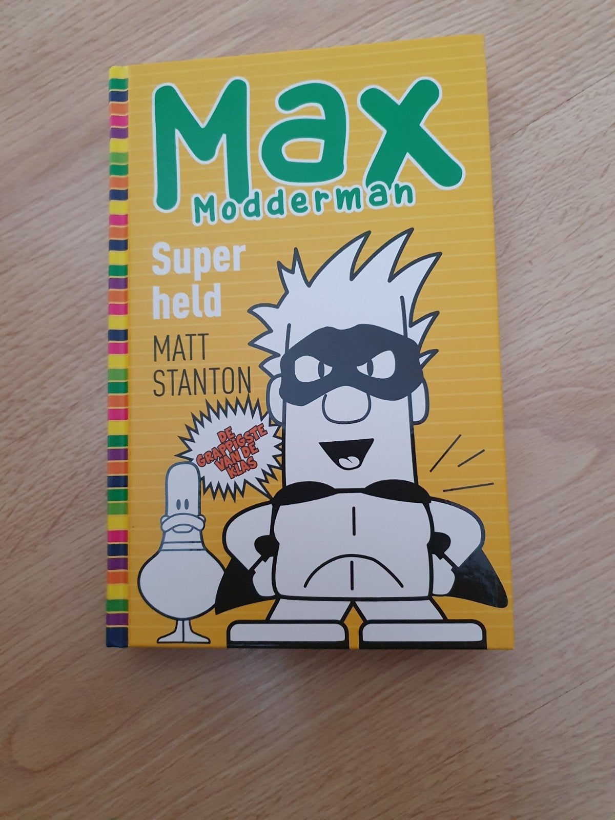 max modderman superheld, Boeken, Ophalen of Verzenden, Zo goed als nieuw