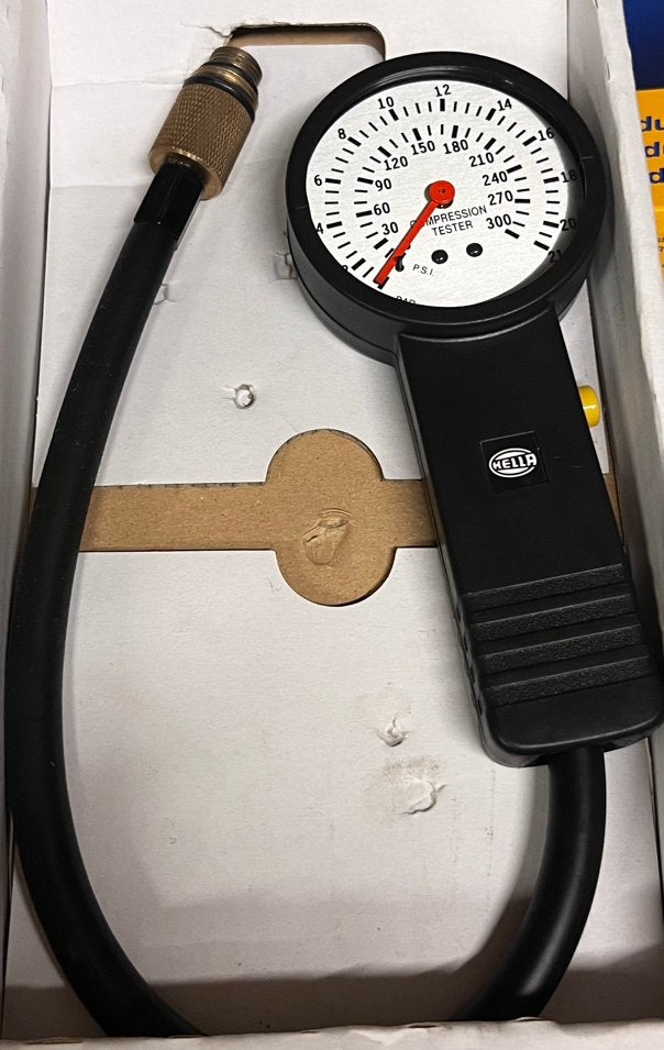 Hella compressietester M14, Ophalen of Verzenden, Zo goed als nieuw