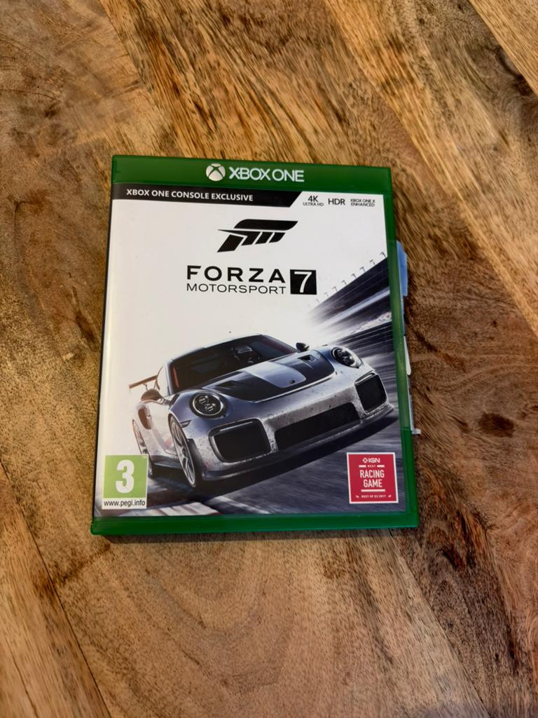 Forza Motorsport 7, Ophalen of Verzenden, Zo goed als nieuw, Racen en Vliegen, Vanaf 3 jaar