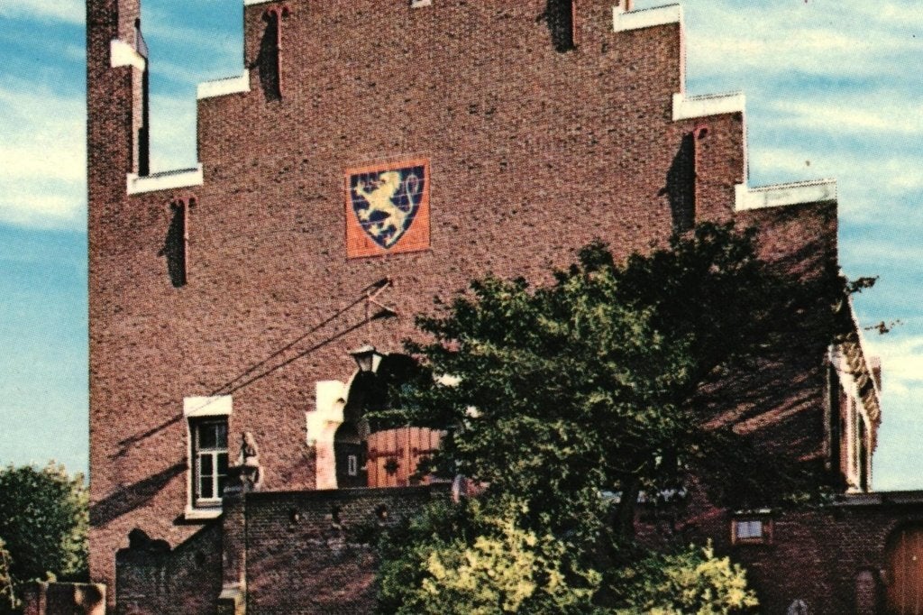 806347 Noordwijkerhout raadhuis ZH Nette kaart onbeschreven, Ophalen of Verzenden, 1960 tot 1980, Ongelopen, Zuid-Holland