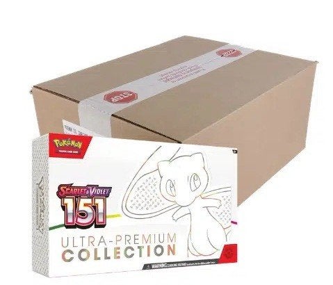151 Ultra Premium Collection Case 4 Stuks, Ophalen of Verzenden, Nieuw, Boosterbox, Foil
