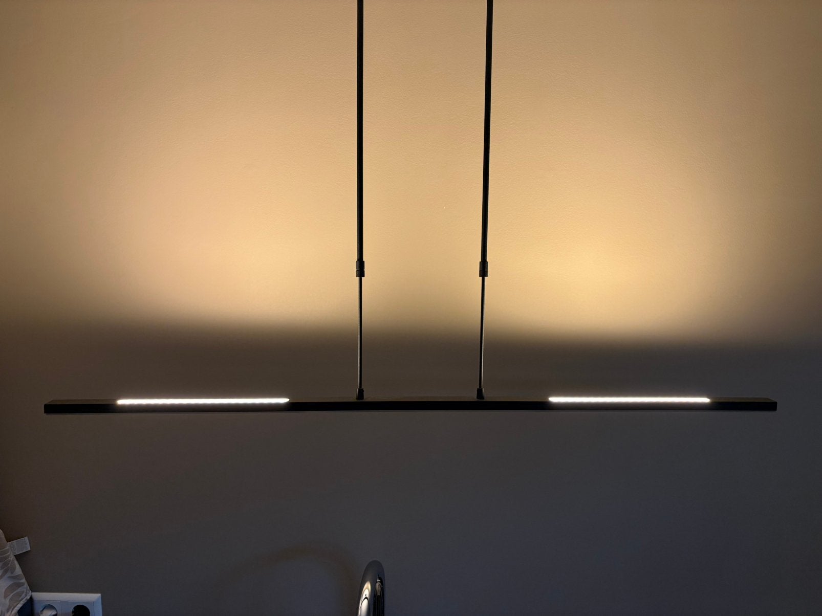 Steinhauer hanglamp Zelena 120cm zwart led, Ophalen, Zo goed als nieuw