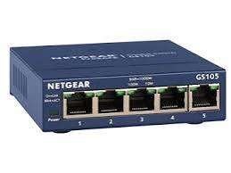 Netgear 5-port Gigabit Ethernet Unmanaged Switch GS105, Ophalen of Verzenden, Nieuw