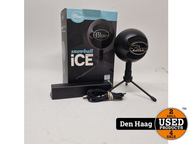 Blue Snowball USB Condenser Microfoon | Nette staat, Muziek en Instrumenten, Flex Ltd., Zo goed als nieuw, https://flex.com/contact-us