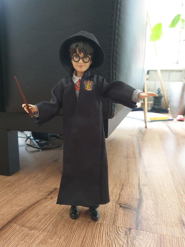 Harry Potter pop met toverstaf en gewaad, Kinderen en Baby's, Ophalen of Verzenden