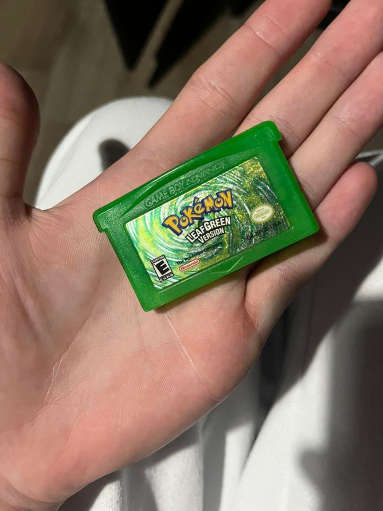 Pokémon LeafGreen – Game Boy Advance (GBA) cartridge, Spelcomputers en Games, 1 speler, Ophalen of Verzenden, Zo goed als nieuw