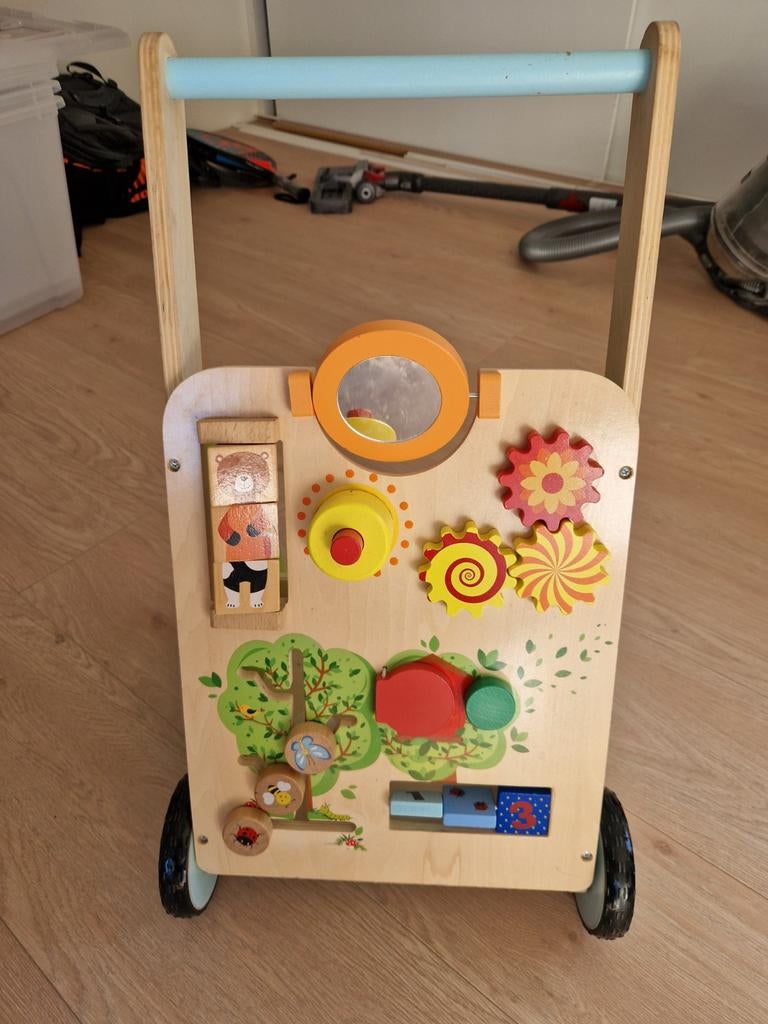 Loopwagen, Ophalen, Gebruikt, Duw- of Trekspeelgoed