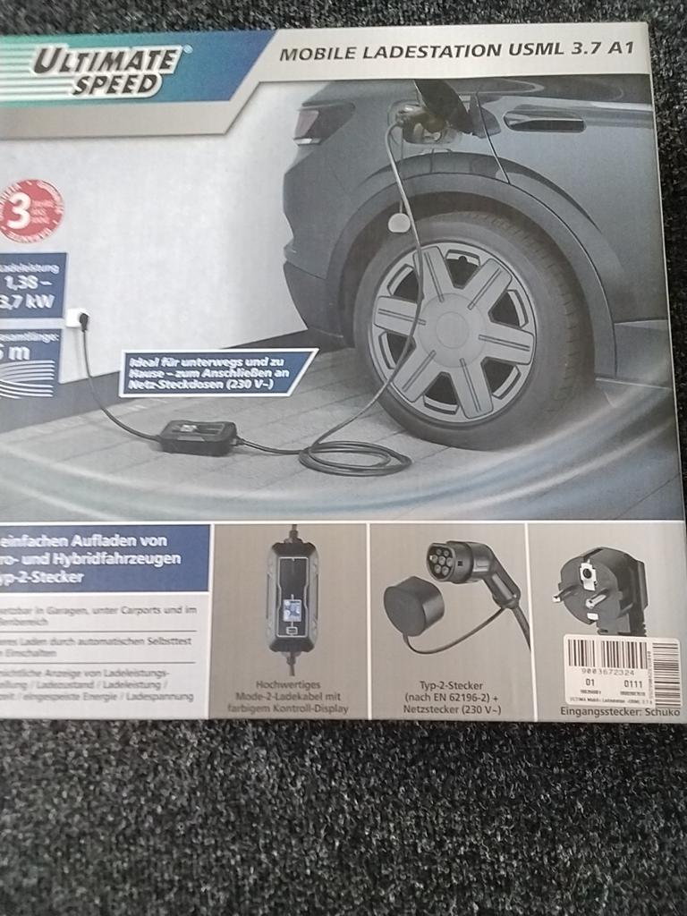 Thuislader Ultimate Speed Mobiel Laadstation  Type 2, Ophalen, Zo goed als nieuw