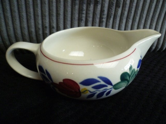 Melkkannetje / Roomkannetje Boerenbont - Boch Royal Sphinx, Ophalen of Verzenden, Zo goed als nieuw, Aardewerk, Landelijk/Boerenbont
