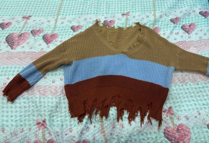 pullover maglificio made in italy (s), Boutique, Zo goed als nieuw, Maat 36 (S), Meerkleurig