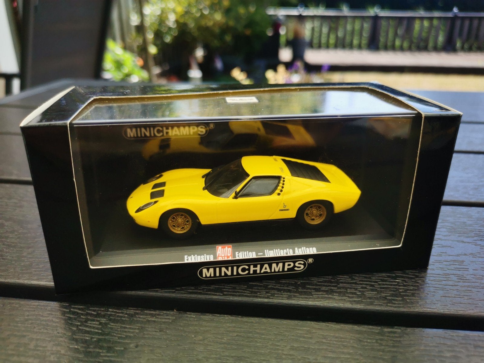 Minichamps Lamborghini Miura 1/43, Hobby en Vrije tijd, Ophalen of Verzenden, Nieuw, Overige merken