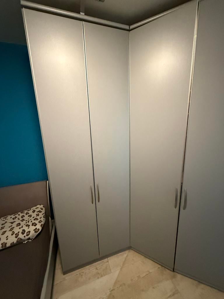 Slaapkamer kast met bureau en twijfelaar bed Goossens, Ophalen, Gebruikt, Tweepersoons