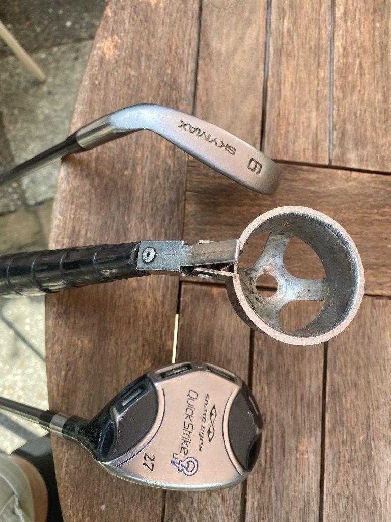 Golf clubs, bal retriever, Sport en Fitness, Golf, Ophalen, Gebruikt, Club, Overige merken