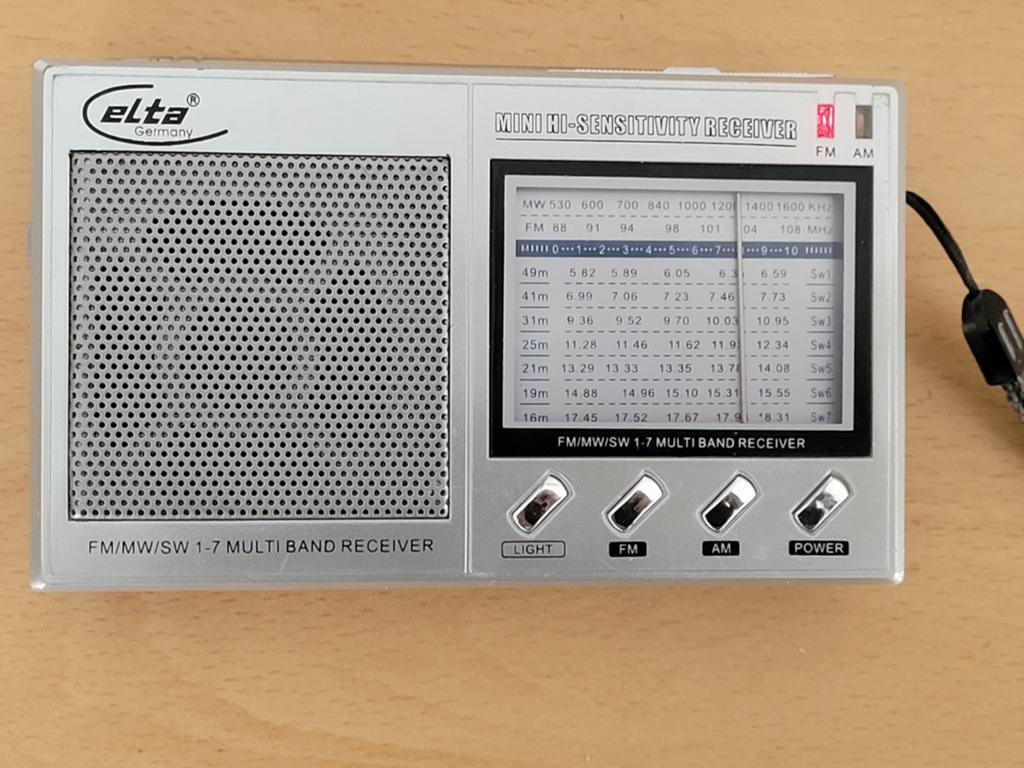 Elta mini multi band radio receiver wereldontvanger, Gebruikt, Info@elta.de, Ophalen of Verzenden, D-63322 Rödermark