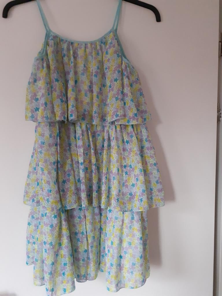 Leuk stroken jurkje maat 140, Kinderen en Baby's, Kinderkleding | Maat 140, Meisje, H&M, Ophalen of Verzenden, Zo goed als nieuw