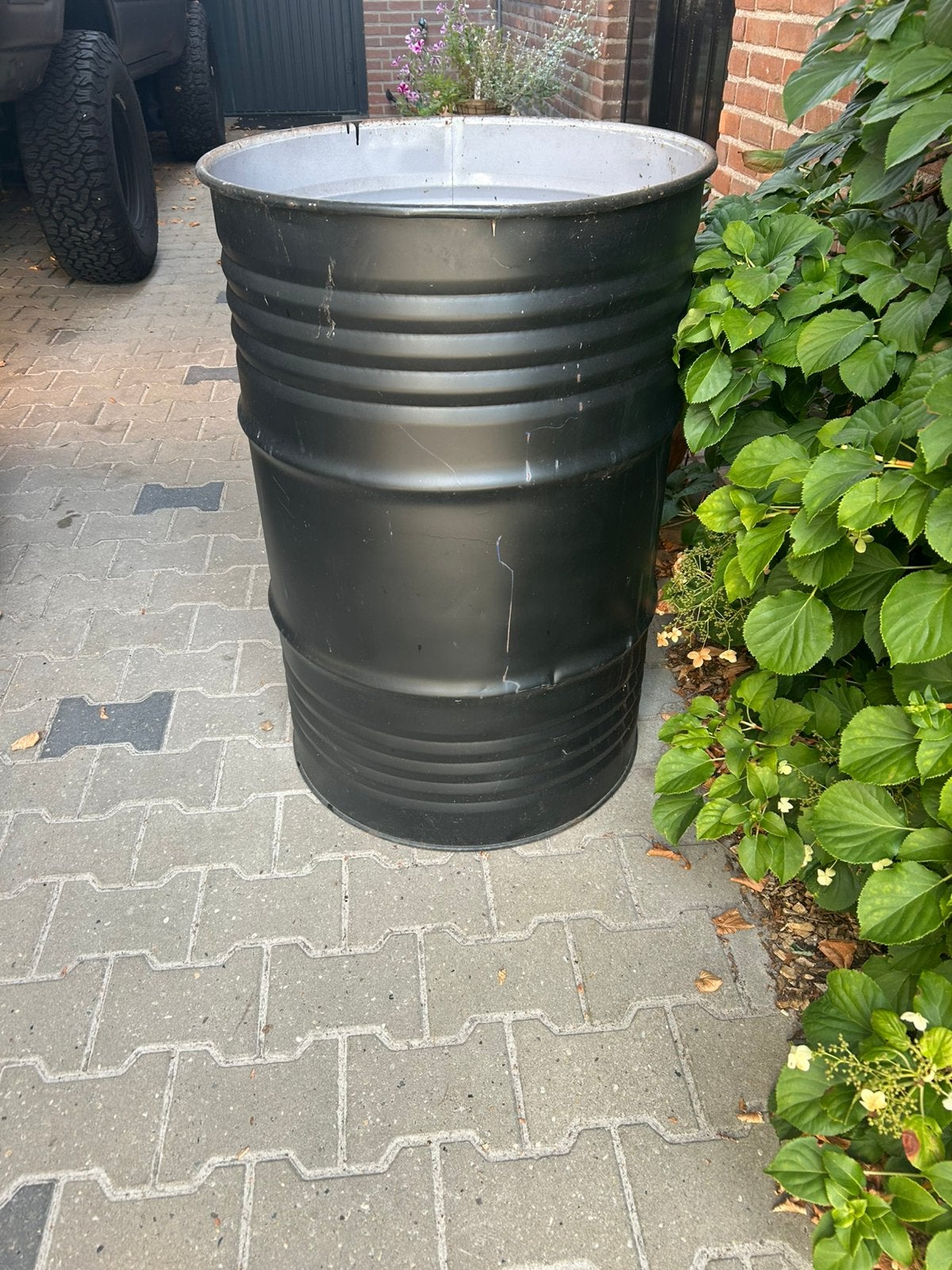 PLANTENBAK BRANDSTOFOPSLAG BLOEMBAK BLOEMPOT, Tuin en Terras, NVT, Minder dan 60 cm, Rond, NVT