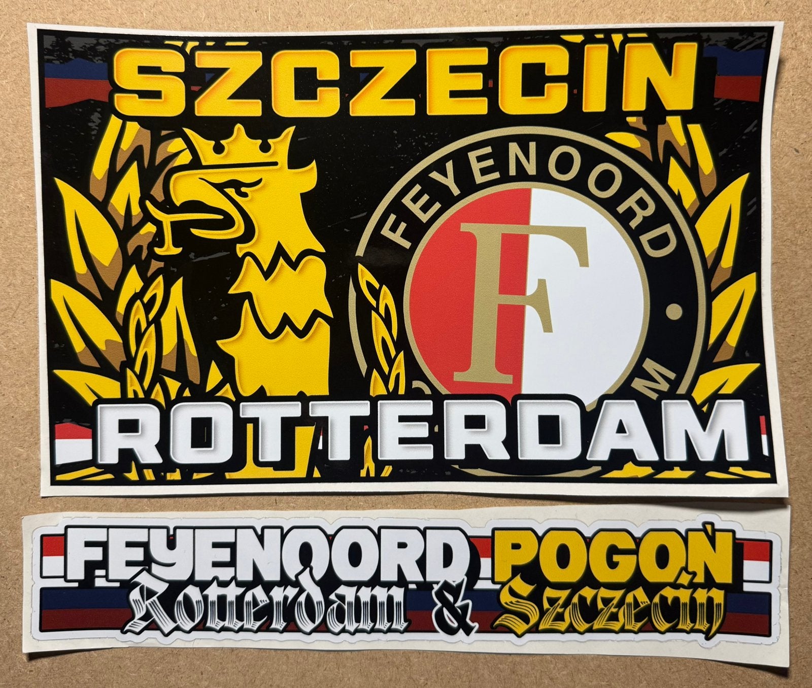 Feyenoord - Pogon stickers, Ophalen of Verzenden, Nieuw, Overige typen