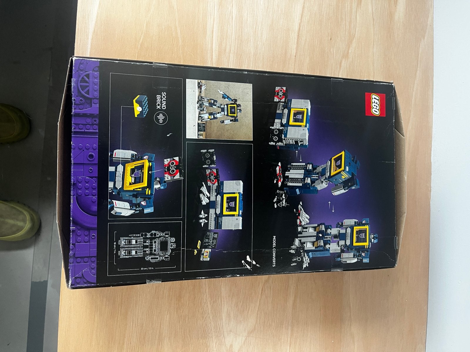 LEGO Icons 10358 Transformers Soundwave – Nieuw in doos, Overige thema's, Lego, Nieuw, Ophalen of Verzenden