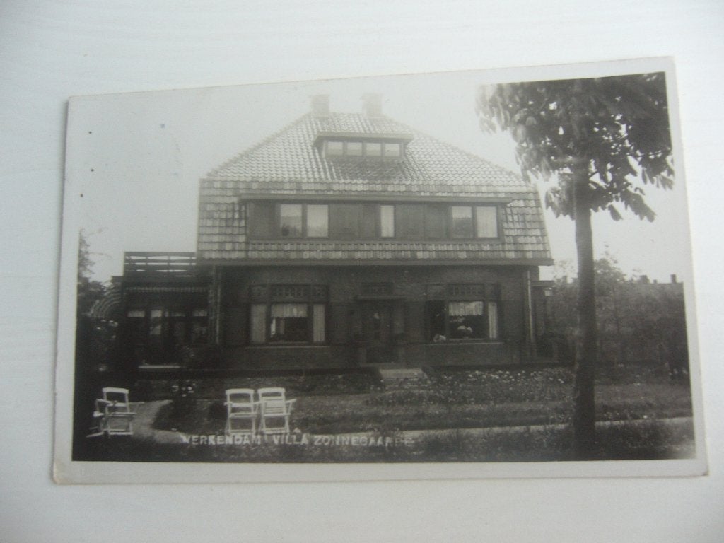 WERKENDAM  =  VILLA ZONNEGAARDE   1932, Ophalen of Verzenden, 1920 tot 1940, Gelopen